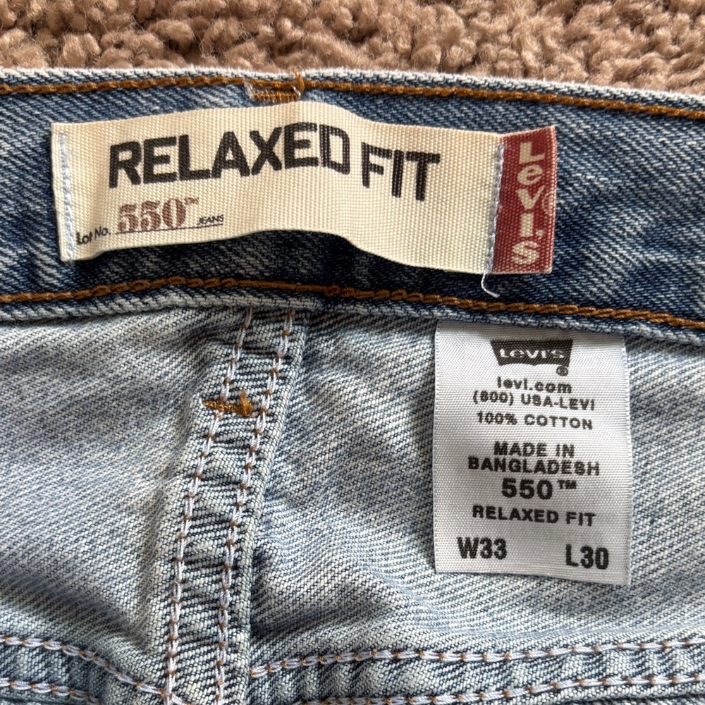 Levi's Relaxed Fit Jeans - Light Blue Denim